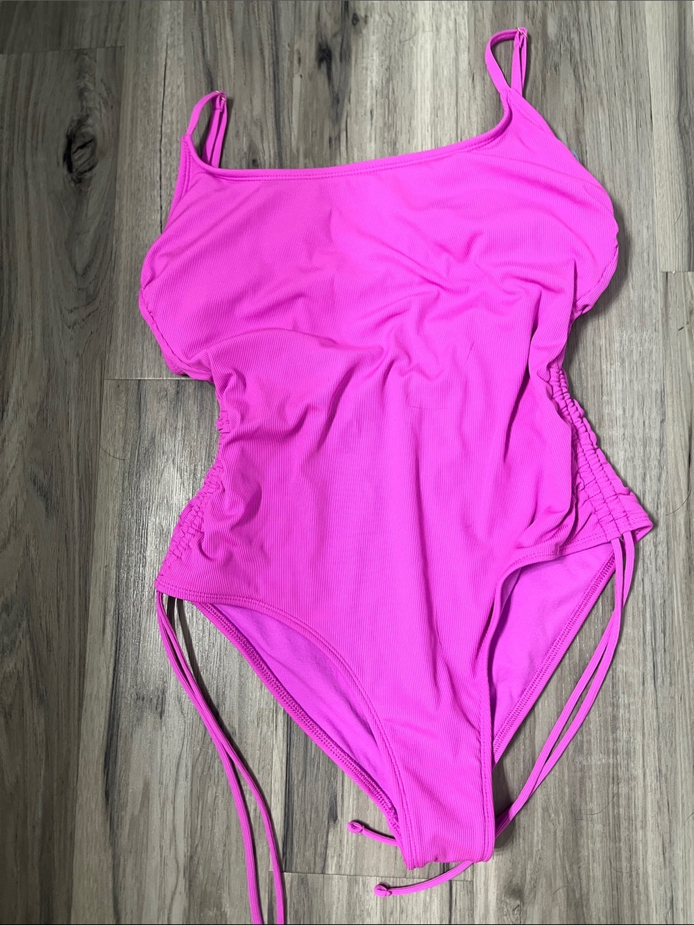 Shade & Shore Hot Pink Girls' One-Piece Swimsuit